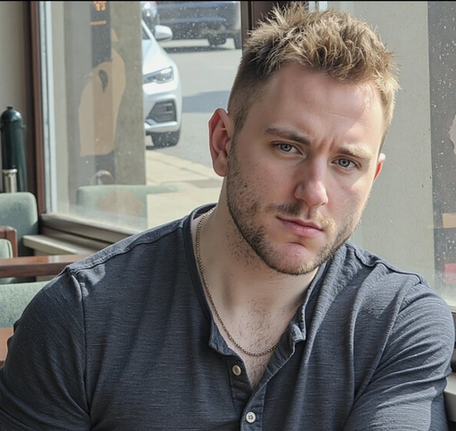 A headshot of Australian author Arthur Parish